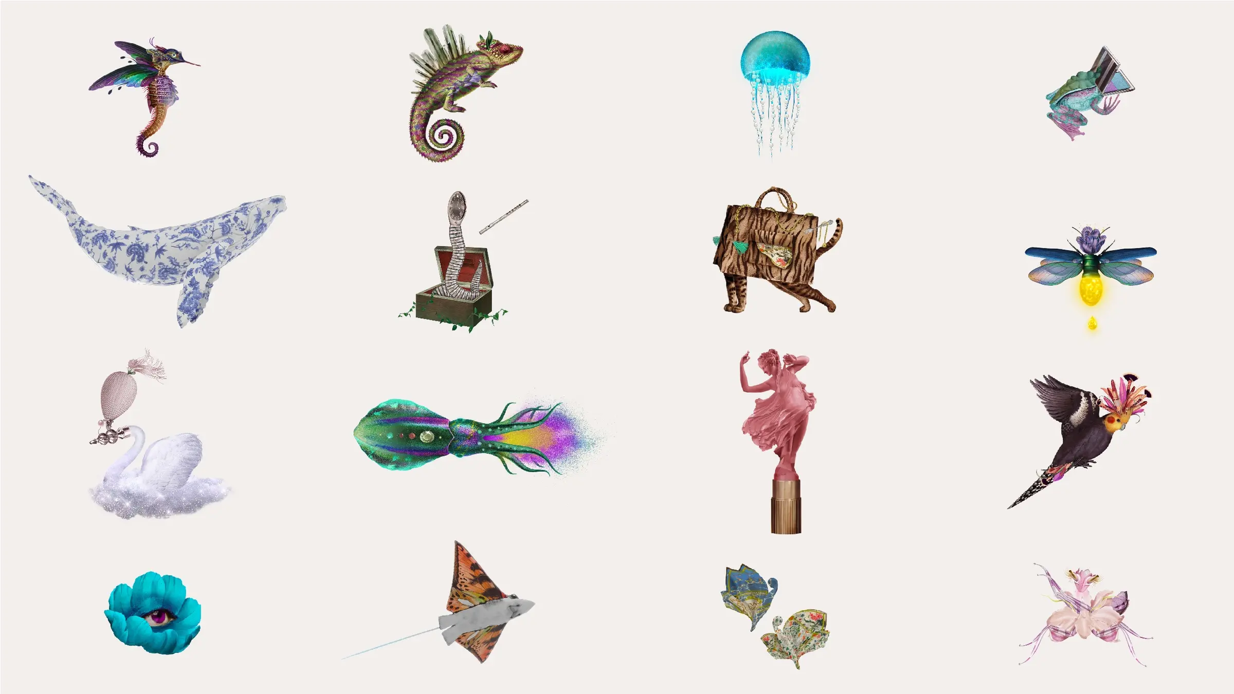 Surreal Island character