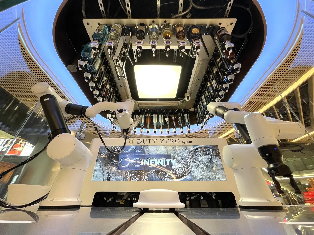 Physical Integration — “ZERObot” Autonomous Robotic Bartender Activation