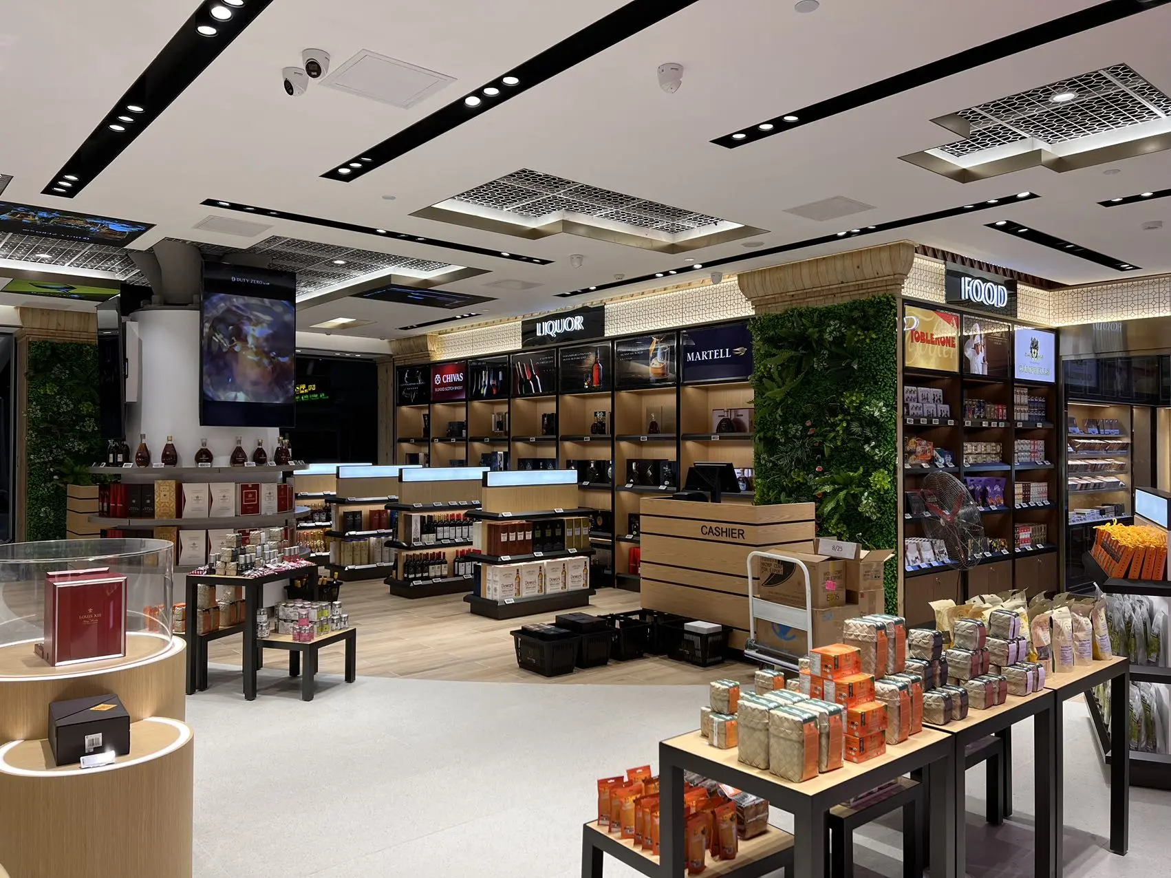 Liquor area