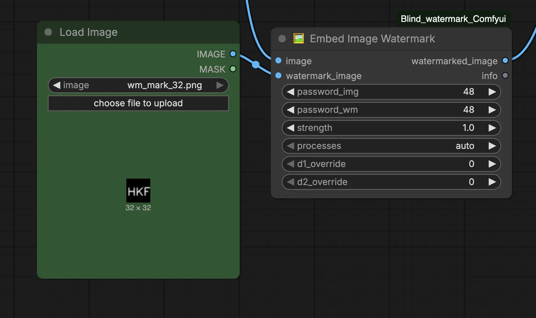 Embed Image Watermark
